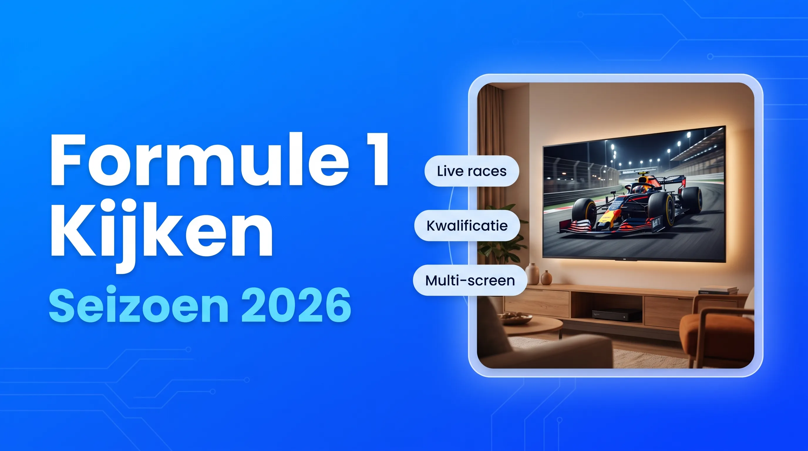 Formule 1 kijken in 2026: alle opties en kosten