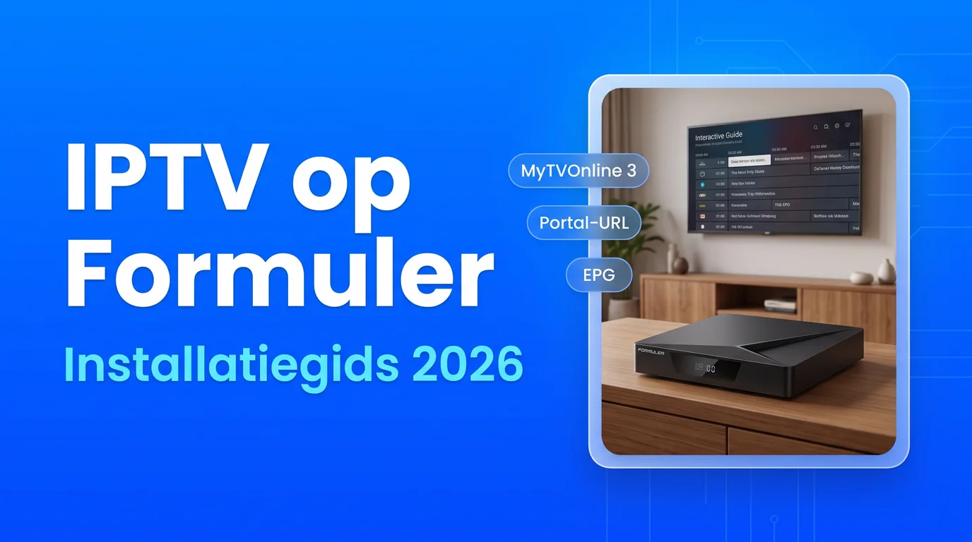 IPTV op Formuler installeren met MyTVOnline (2026)