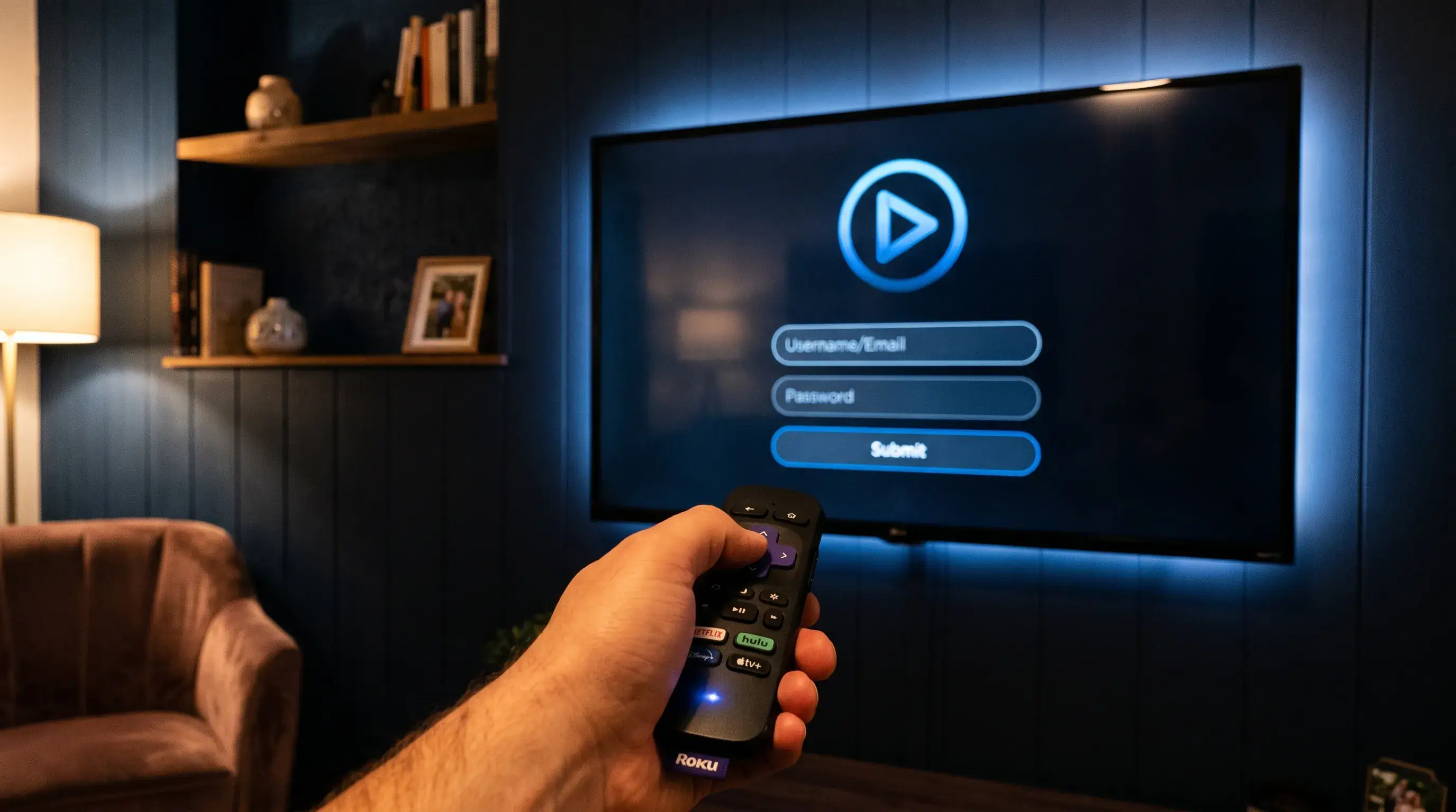 Inlogscherm van IPTV Smarters Pro met de Xtream Codes velden