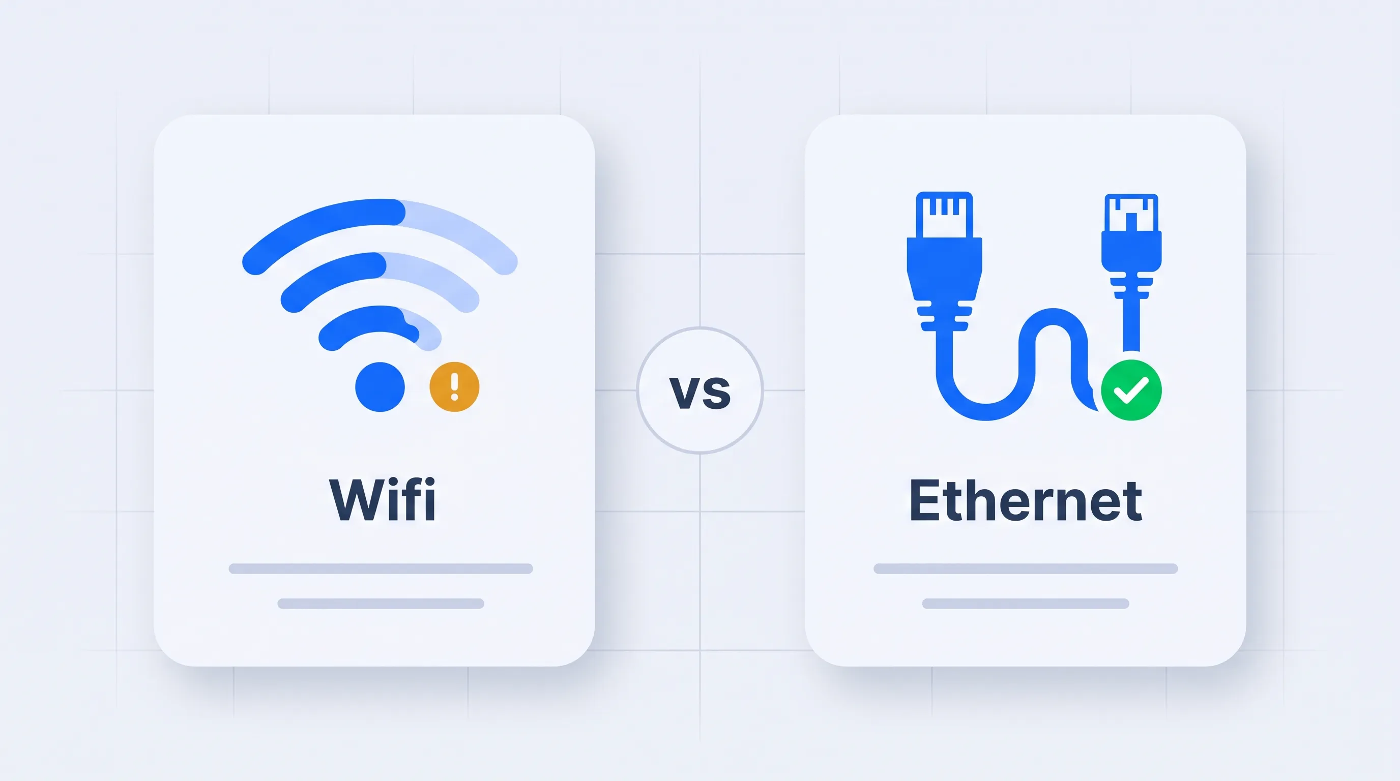 Wifi versus ethernet bij IPTV storing: een kabel wint op stabiliteit