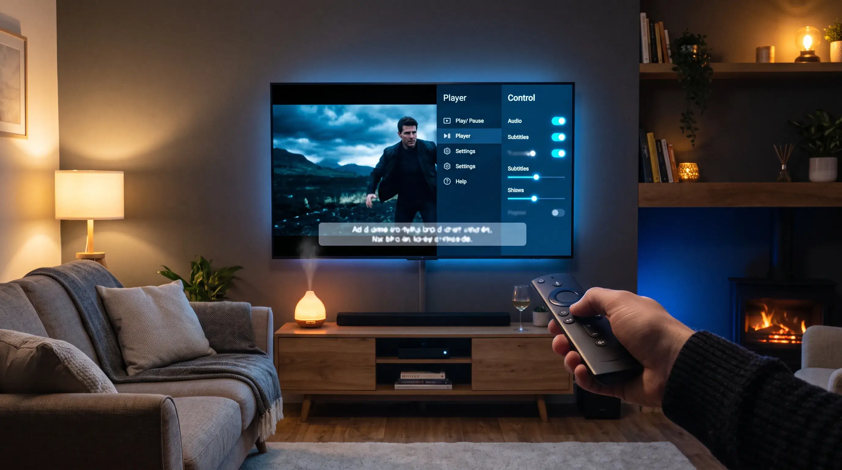 Ondertiteling aanzetten via het spelermenu van je IPTV app