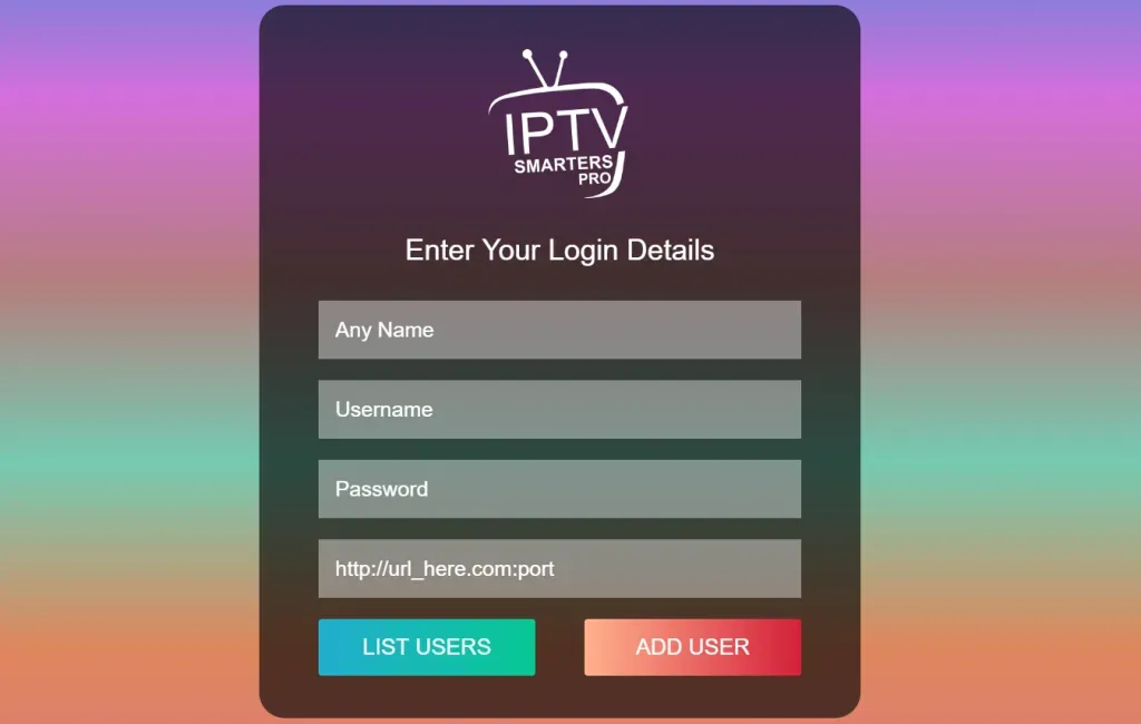 IPTV Smarters Pro op Windows
